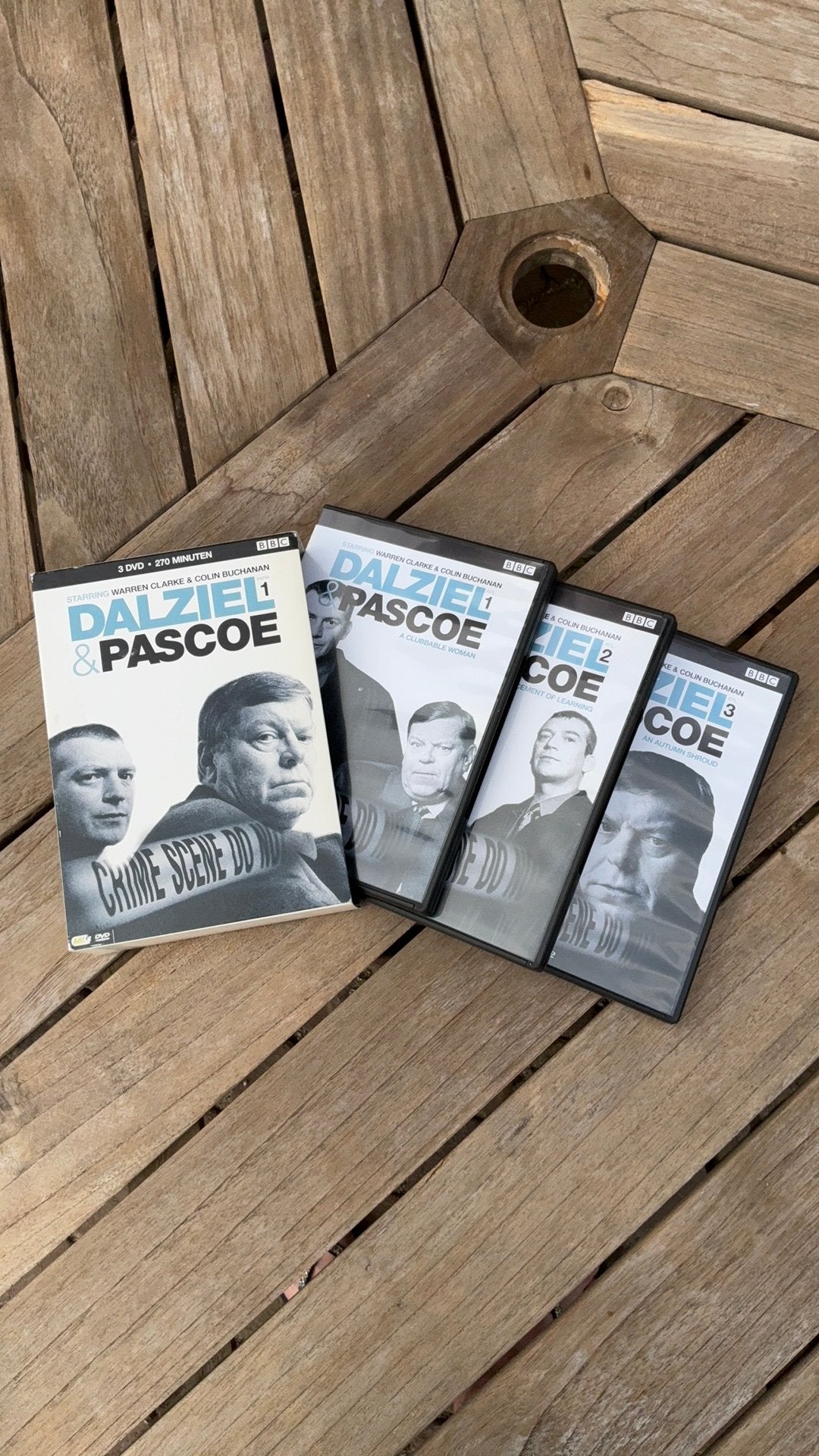 DVD box Dalziel & Pascoe Deel 1, Alle leeftijden, Ophalen, Zo goed als nieuw, Detective en Krimi