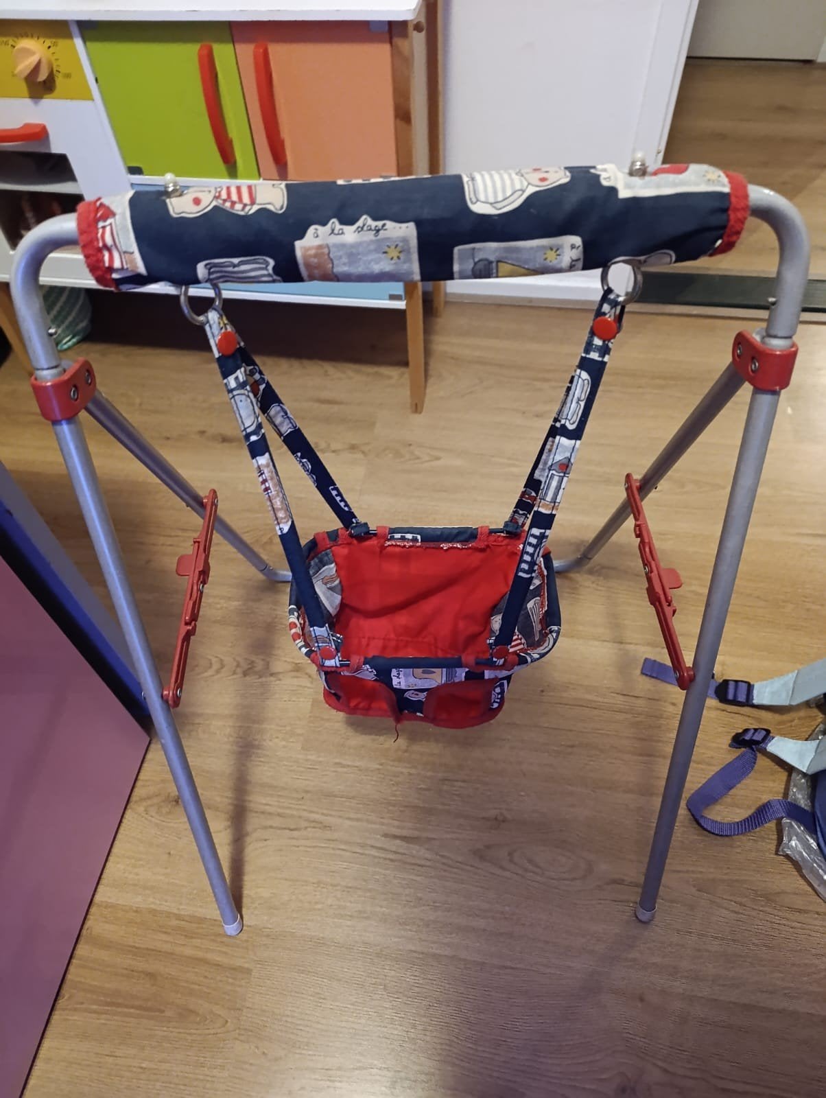 Ophalen Leuke inklapbare poppenschommel, Ophalen, Gebruikt