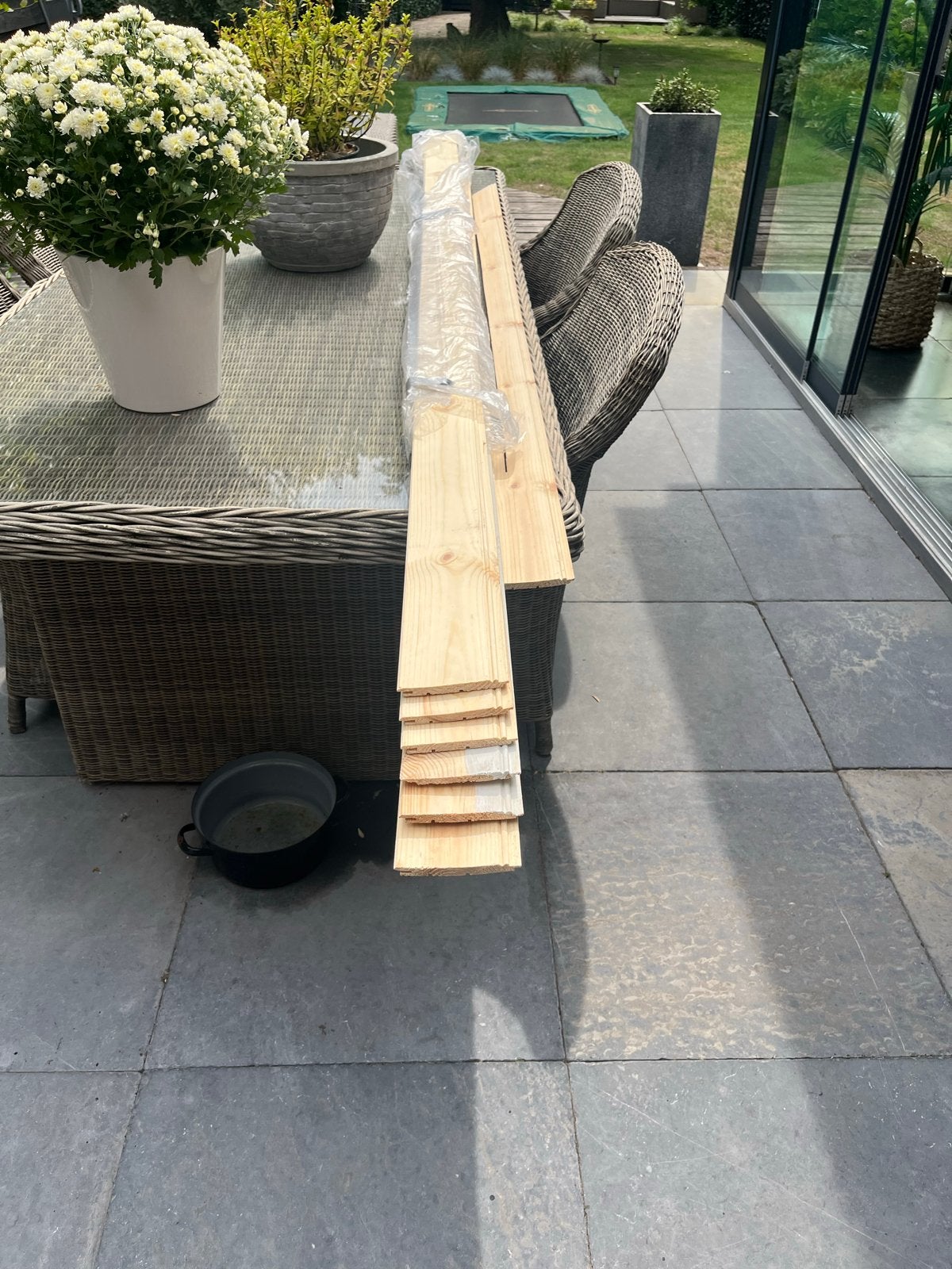 Grenen kraaldelen 6 stuks 9x83 mm LG 270 cm, Doe-het-zelf en Verbouw, Hout en Planken, Ophalen, Minder dan 25 mm, Grenen, Nieuw