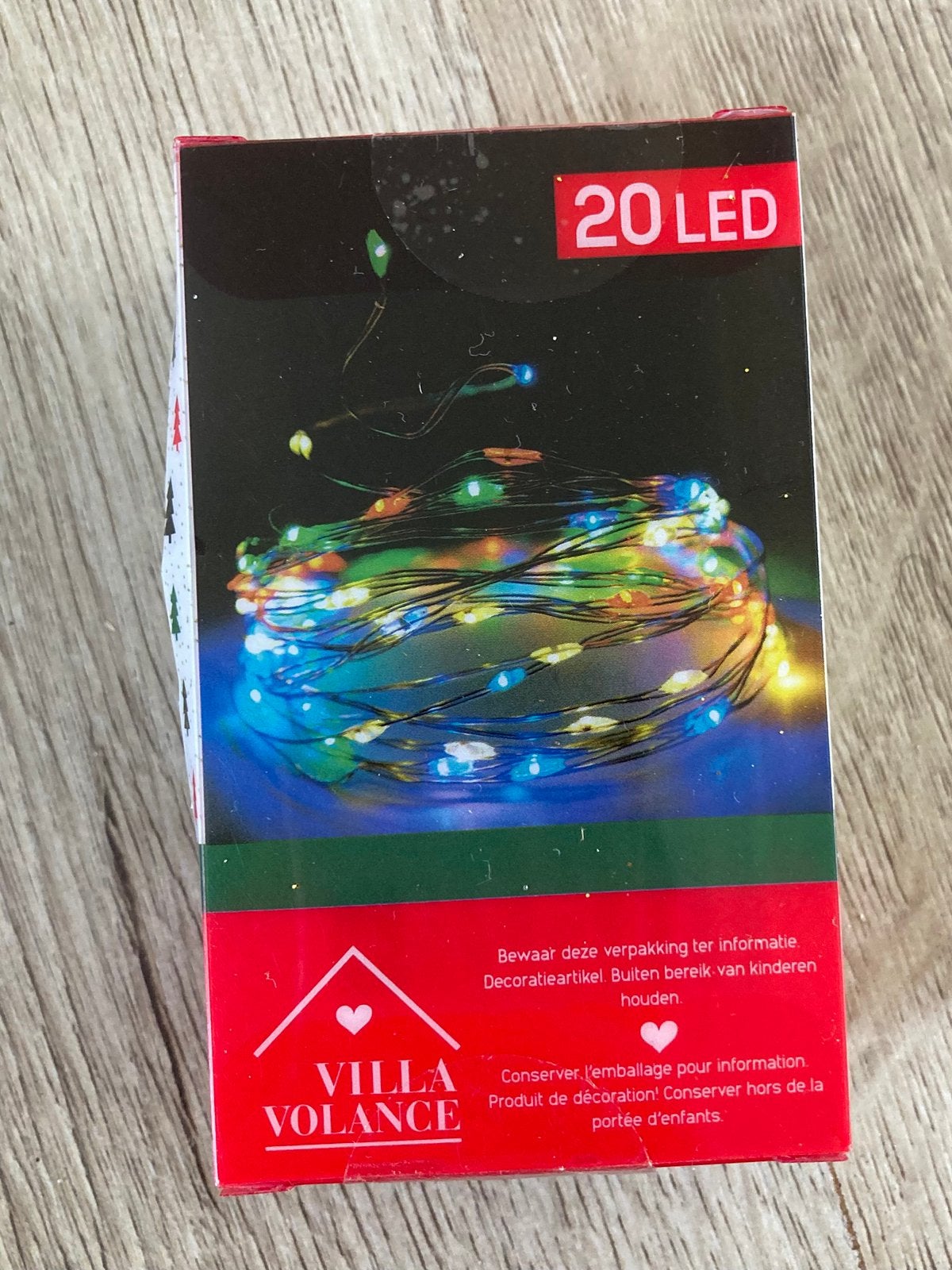 Lichtjes snoer met gekleurde lichtjes, Ophalen of Verzenden, Nieuw