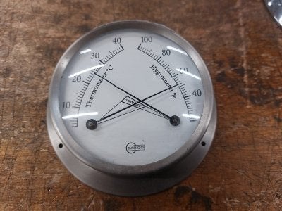 Thermometer / Hygrometer Barigo, Niet ingevuld, Gebruikt, Niet ingevuld, Niet ingevuld