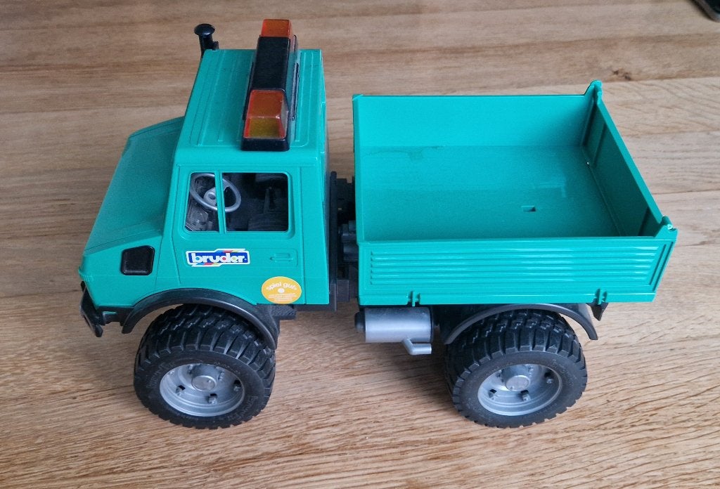 Bruder vrachtwagentje met kiepbak, Ophalen, Gebruikt