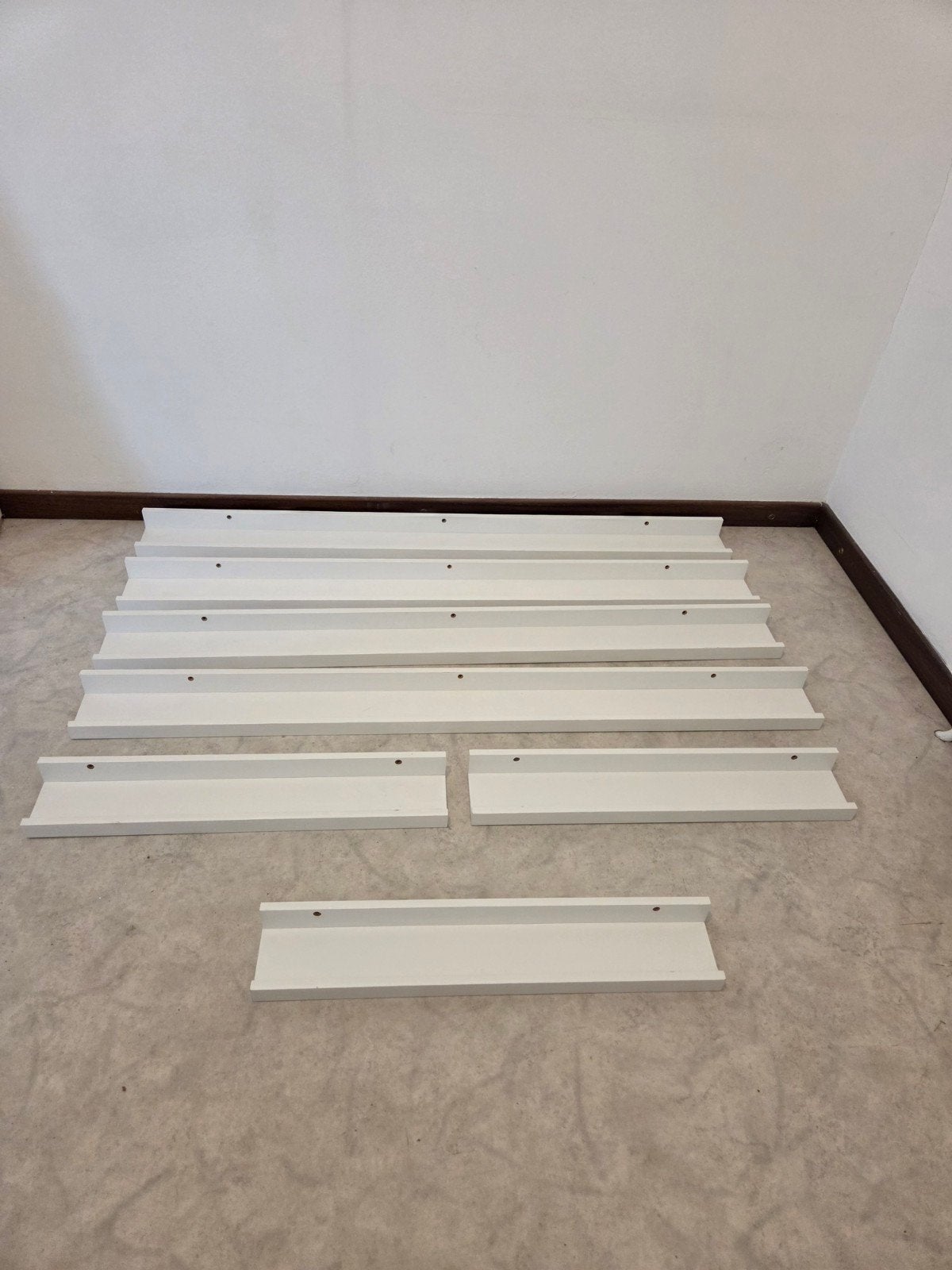wand/foto plankjes, Verzenden, Gebruikt