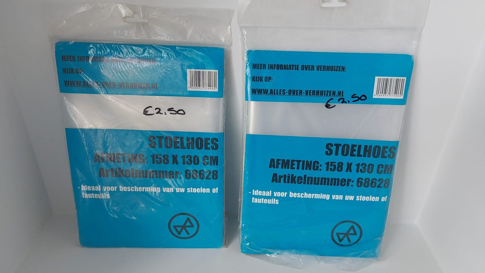 Verhuis stoel hoezen (nieuw), Ophalen of Verzenden, Zo goed als nieuw
