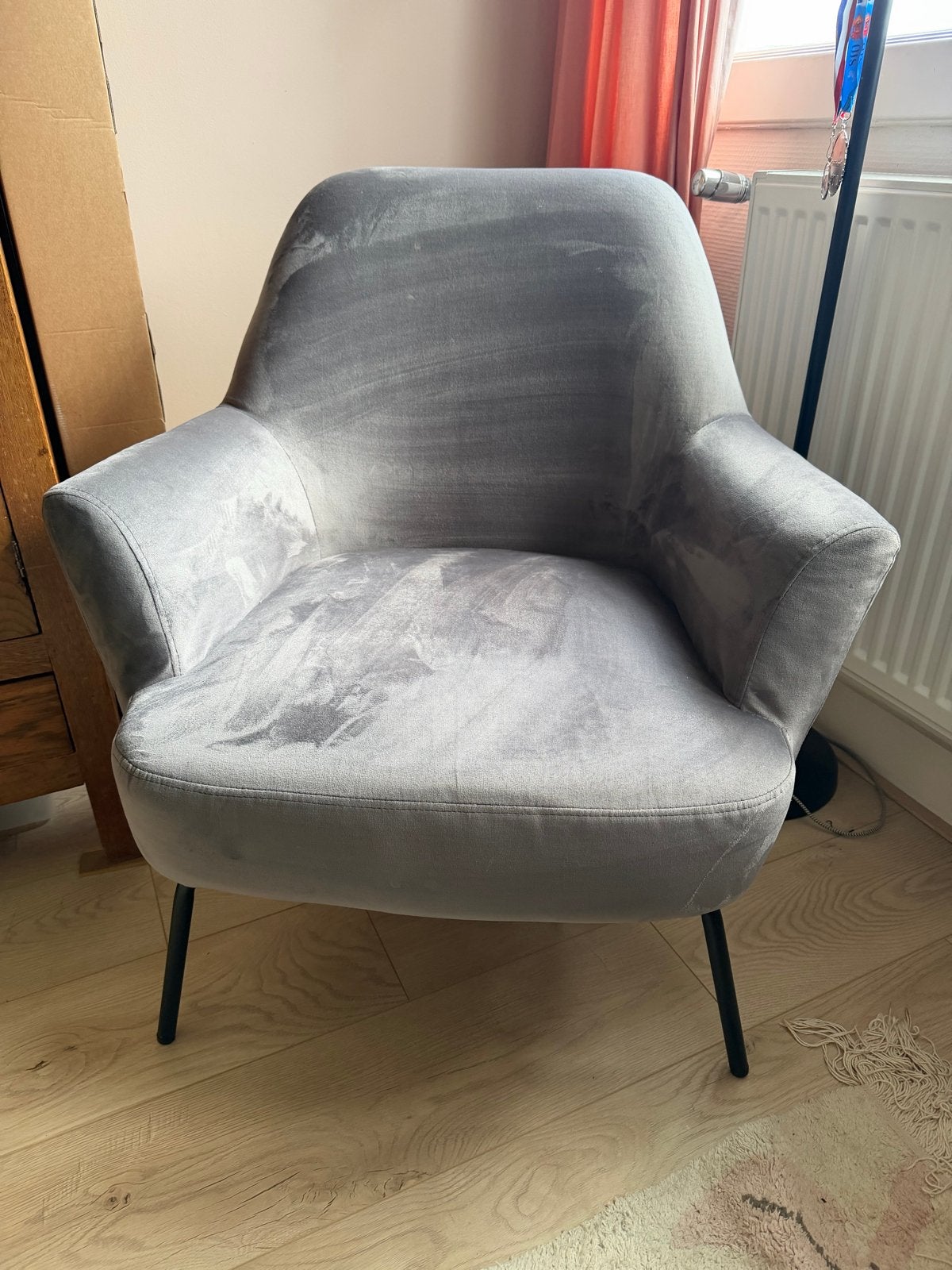 Leen Bakker fauteuil Hamburg - Nette staat, Ophalen, Gebruikt, Minder dan 75 cm, 75 tot 100 cm