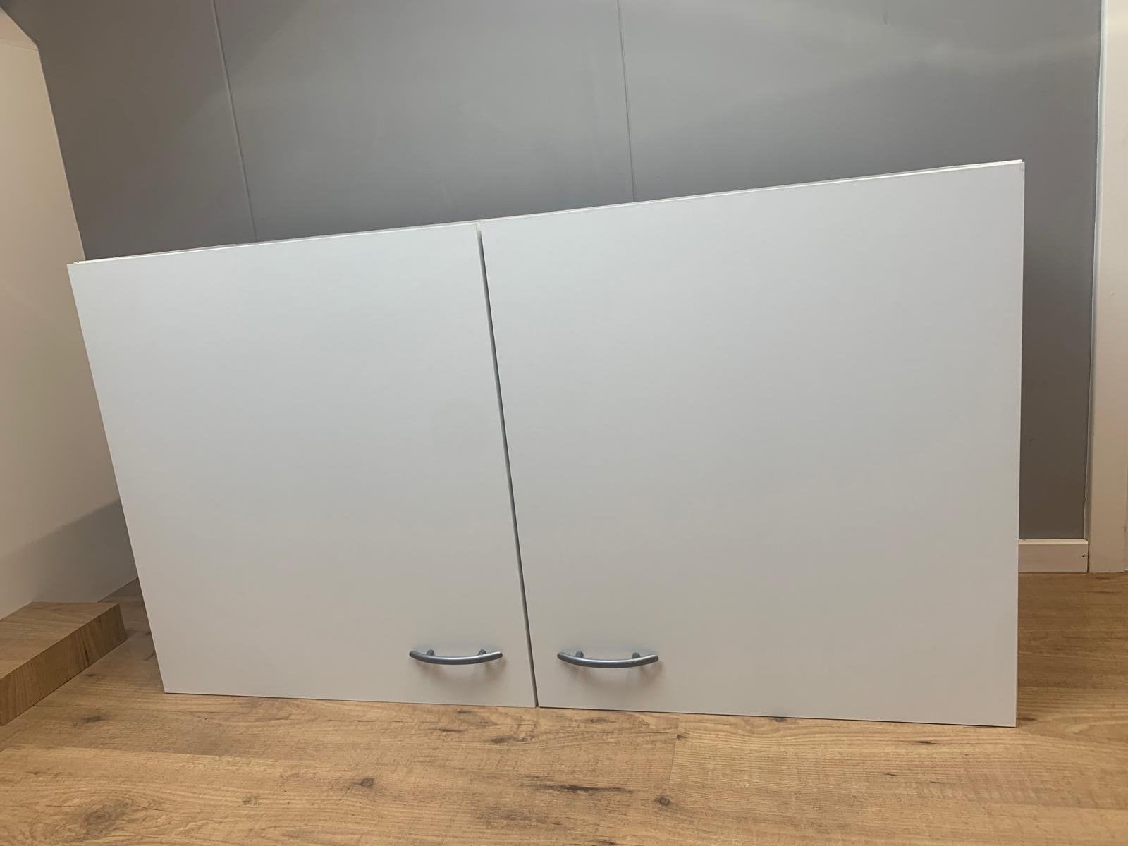 Witte wandkast / bovenkast keuken, Ophalen, Zo goed als nieuw