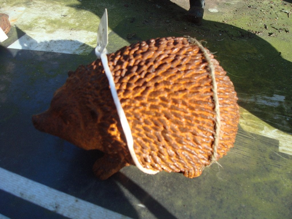 egeltje van massief gietijzer, Ophalen of Verzenden, Nieuw, Metaal, Dierenbeeld