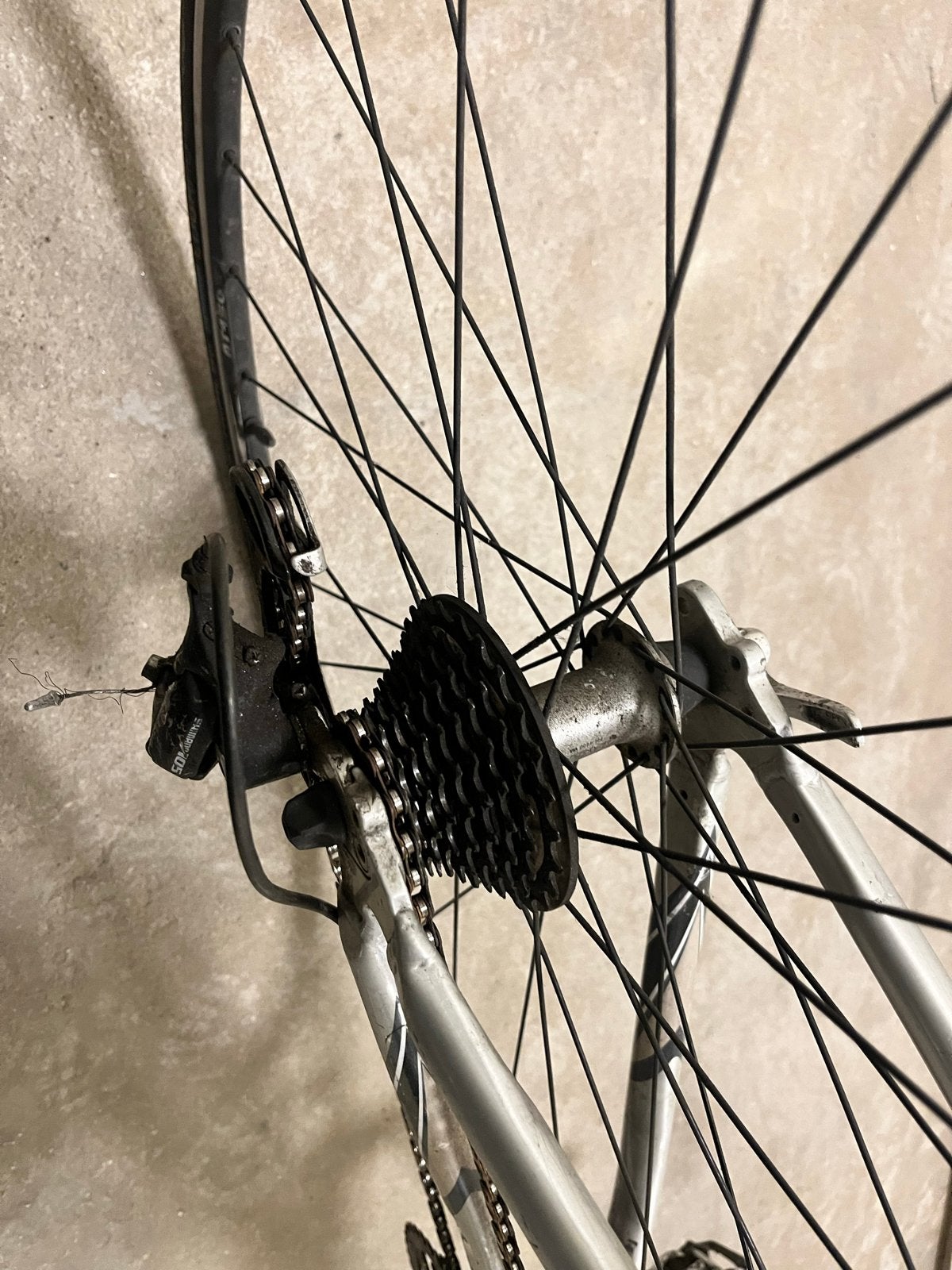 Trek Racefiets met Aerodynamisch Opzetstuur - Ideaal voor Tr, Fietsen en Brommers, Overige merken, 28 inch, Gebruikt, Aluminium