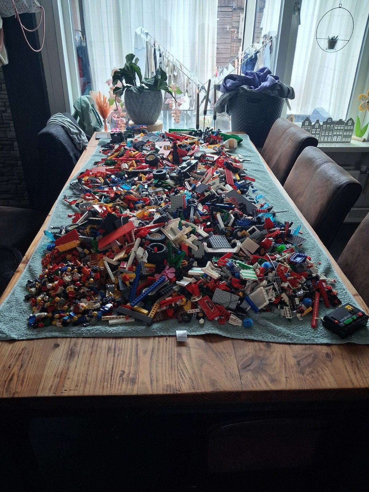 grote partij lego   22 kilo met boekjes  system, Ophalen, Gebruikt
