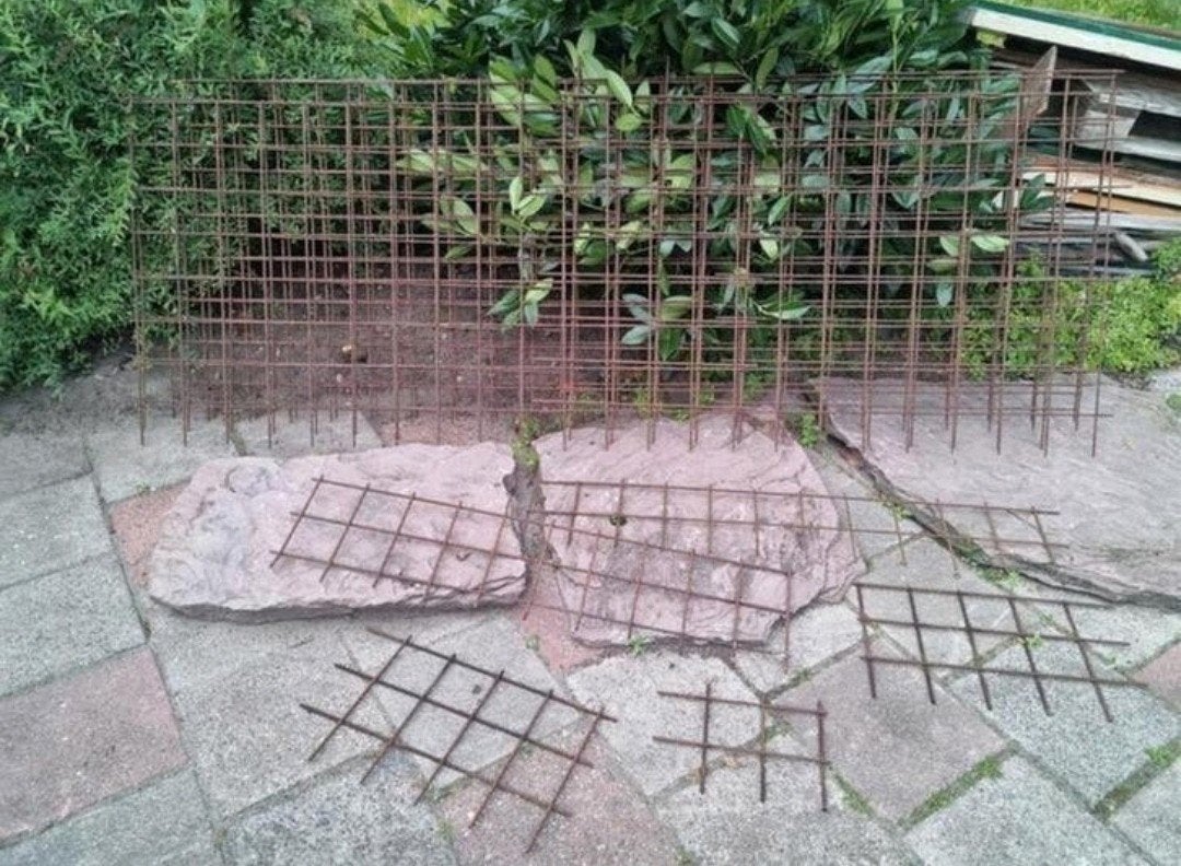 Partij betongaas - beton gaas draadmatten hekwerk 225 x 80cm, Tuin en Terras, Gaas en Draad, Ophalen of Verzenden, Nieuw, Minder dan 10 meter