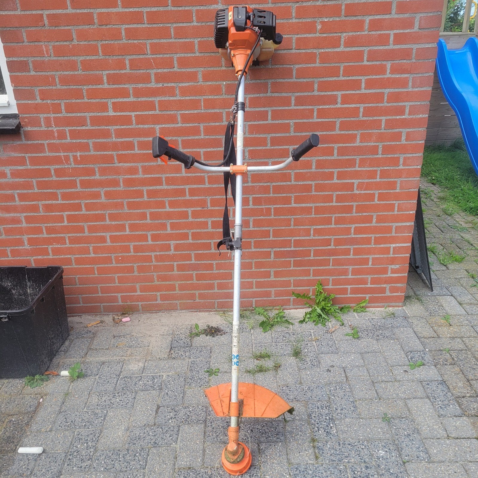 HABA 51,7cc benzine bosmaaier – loopt. beurt aanbevolen, Tuin en Terras, Ophalen, Zo goed als nieuw, Benzine