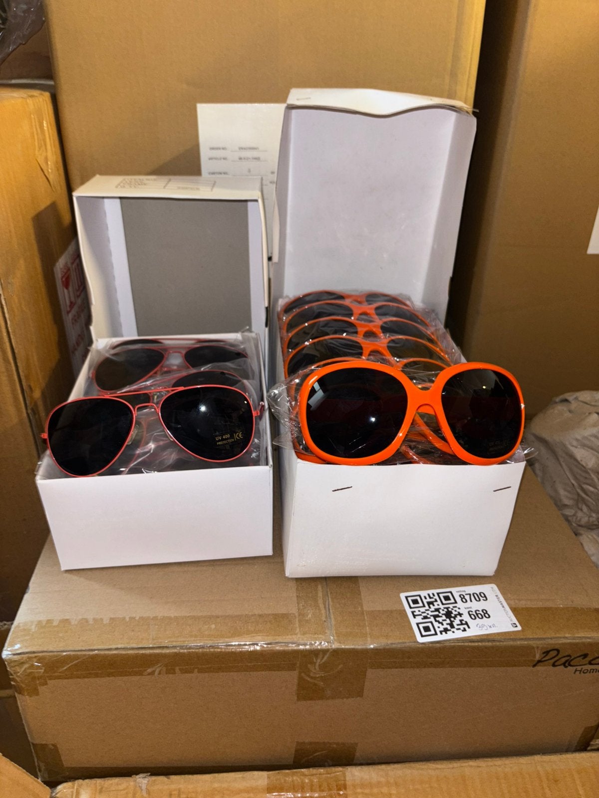Oranje Zonnebrillen - 20 stuks voor WK Voetbal/Oranjegekte, Overige merken, Zonnebril, Nieuw, Oranje