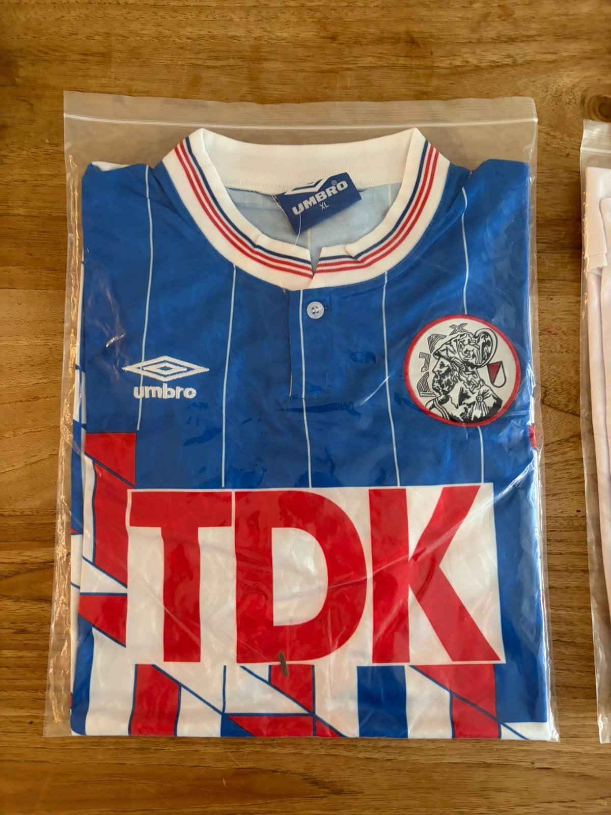 Ajax shirt retro seizoen 89/90 XL, Maat XL, Ophalen of Verzenden, Nieuw, Shirt