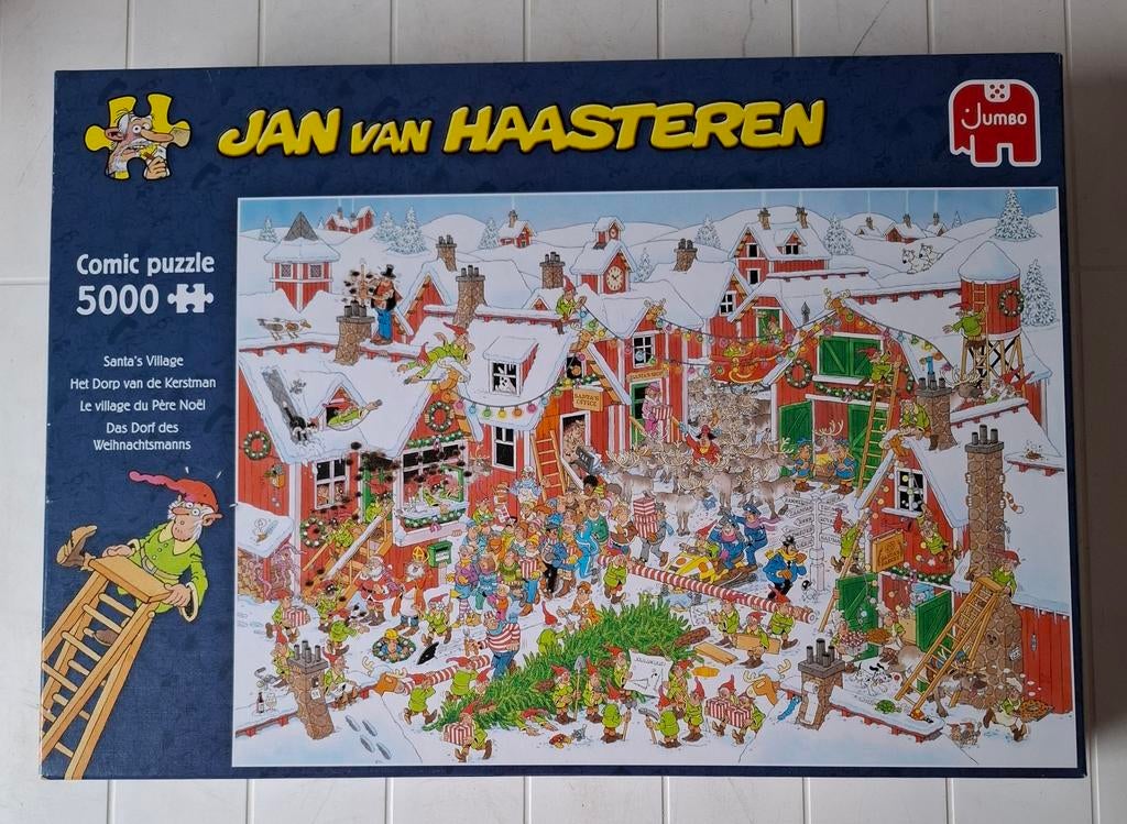 Jan van Haasteren legpuzzel 5000 stukjes., Ophalen of Verzenden