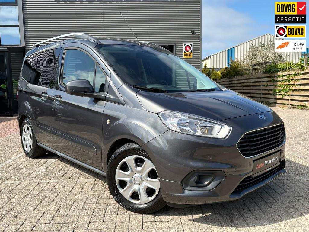 Ford Tourneo Courier 1.0 Titanium 125PK GARANTIE!, Voorwielaandrijving, Origineel Nederlands, Bedrijf, Handgeschakeld