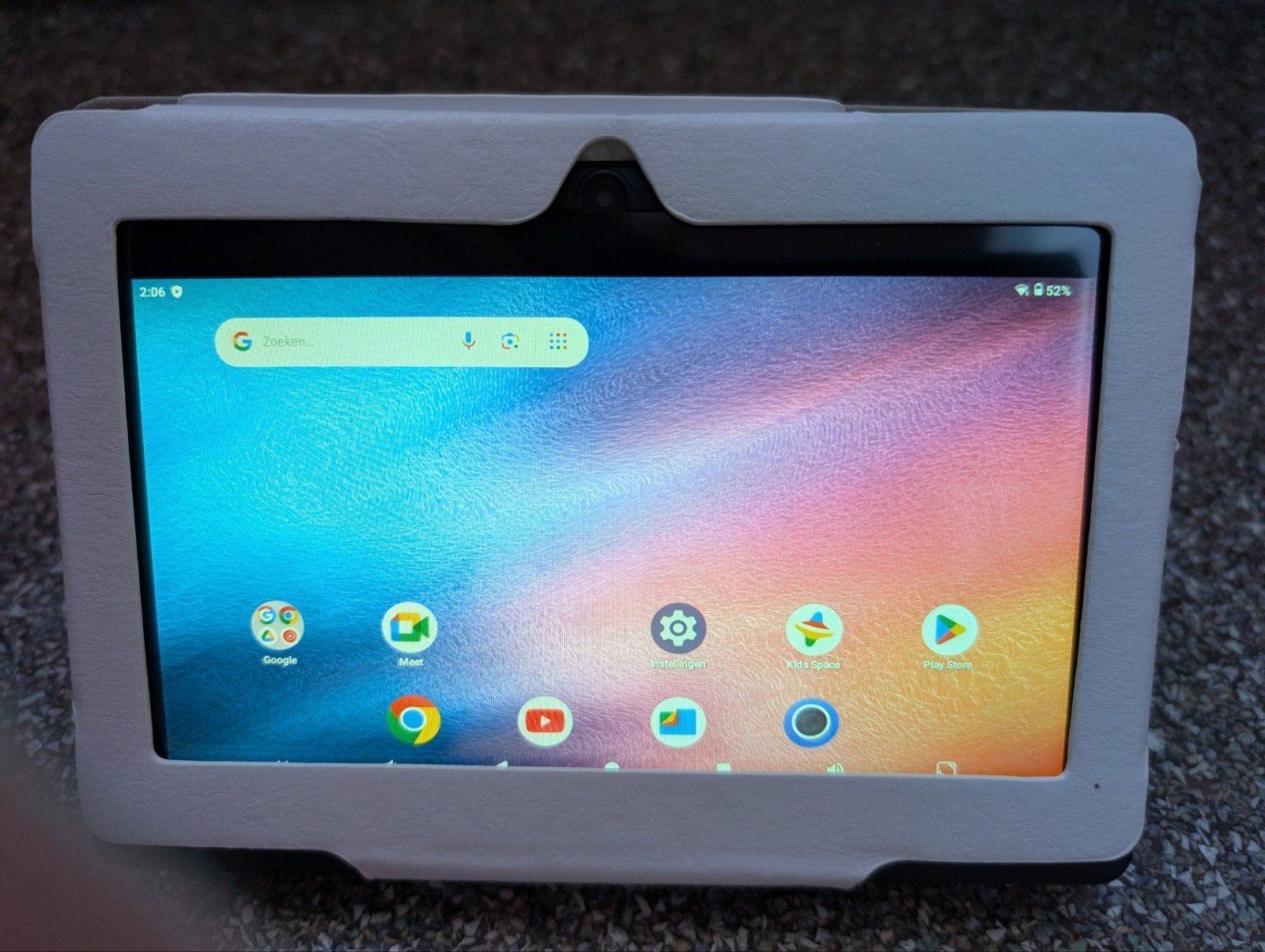 ZGAN 7 inch Android tablet hoes wit 4GB RAM 32GB 2026 model, Computers en Software, 32 GB, Ophalen of Verzenden, Zo goed als nieuw