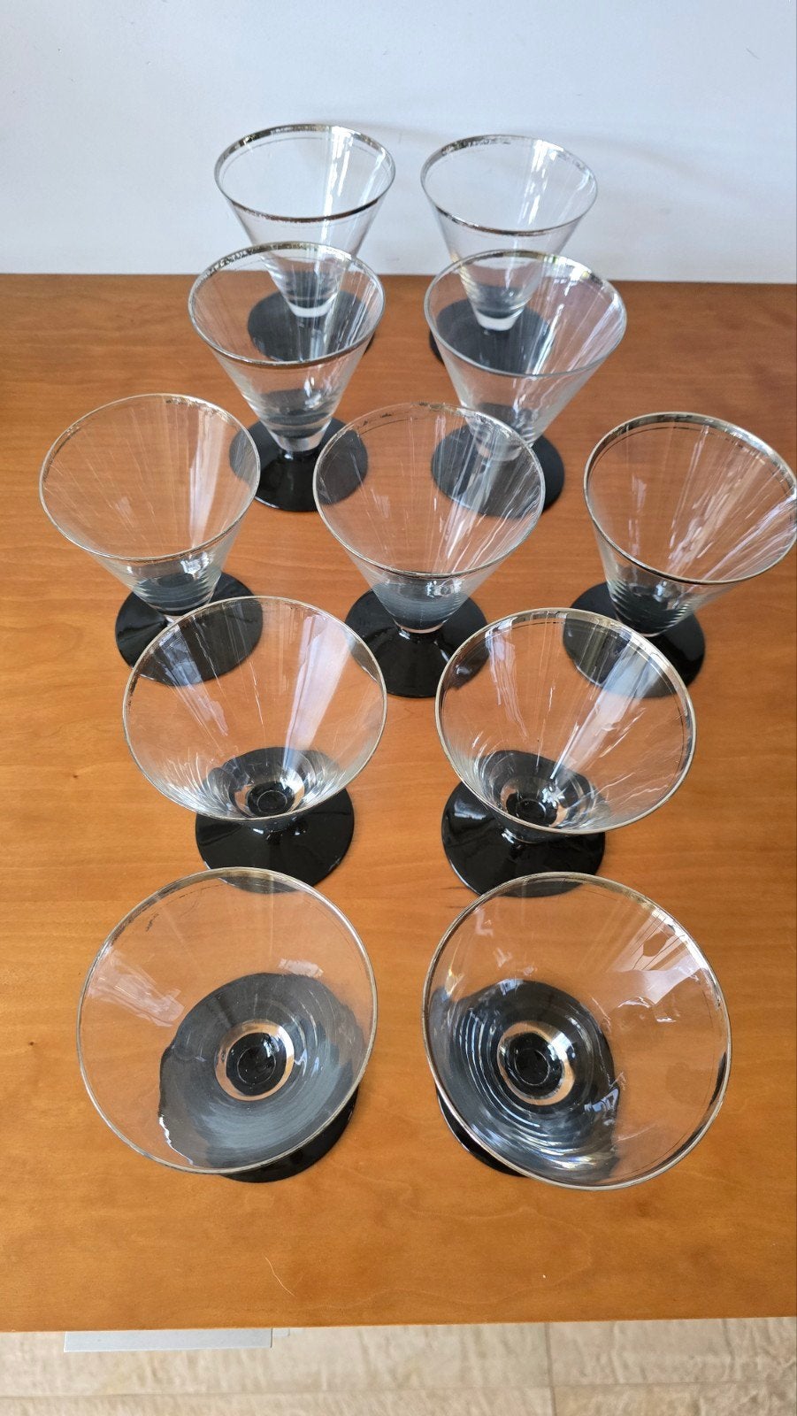 Leuke vintage glazen set., Huis en Inrichting, Keuken | Servies, Ophalen of Verzenden, Glas, Overige stijlen, Glas of Glazen