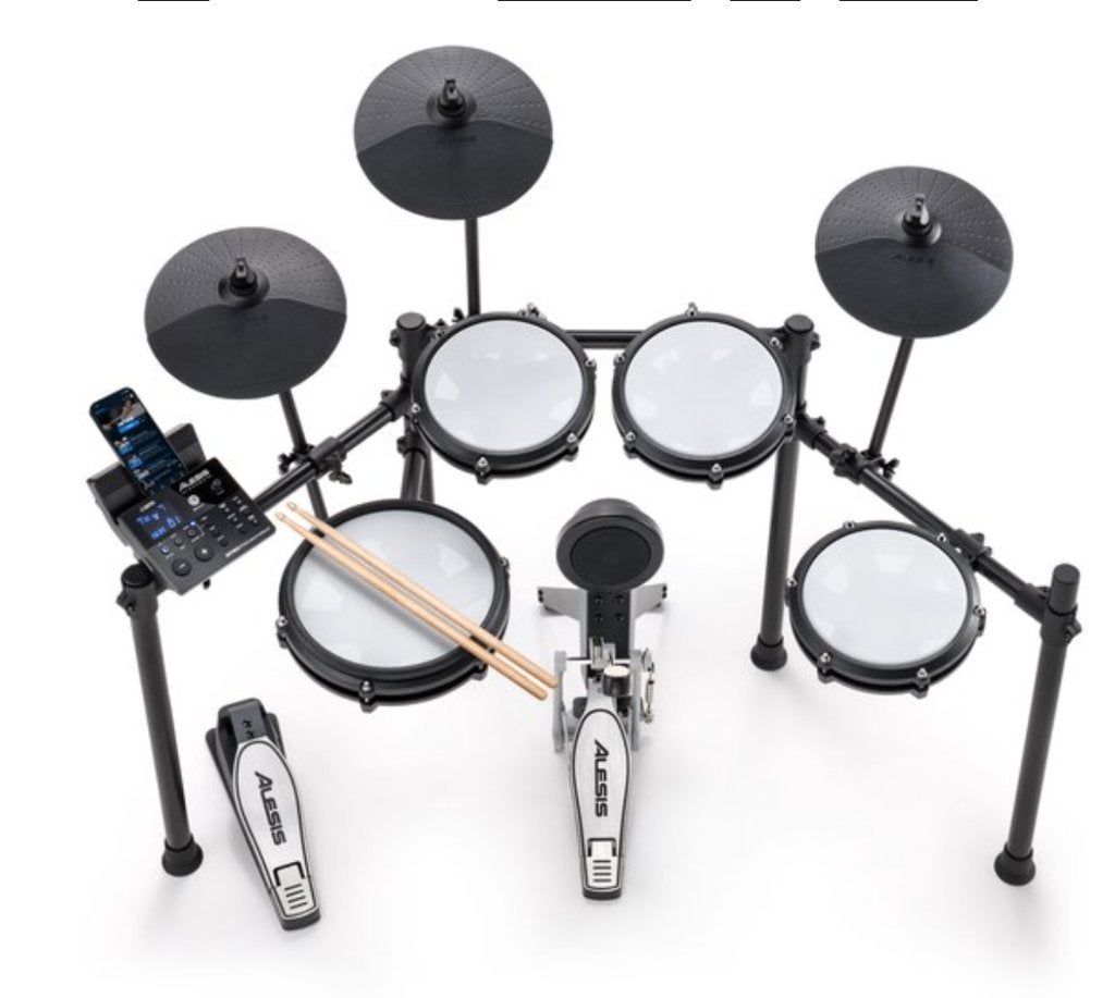 Elektrisch Drumstel - Alesis Nitro Max Kit, Muziek en Instrumenten, Drumstellen en Slagwerk, Ophalen, Nieuw, Overige merken, Elektronisch