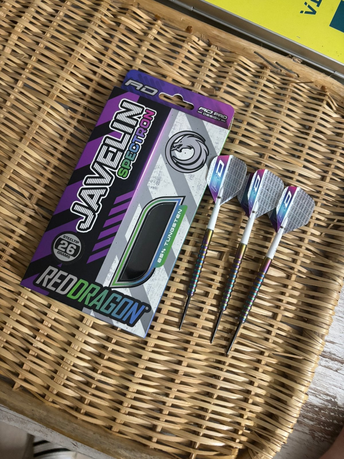 Javelin Spectron 26Gram Gloednieuw!, Sport en Fitness, Darts, Ophalen of Verzenden, Nieuw, Pijlen