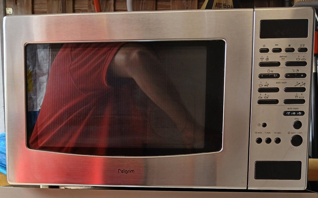 combi magnetron oven, Witgoed en Apparatuur, Ophalen, Combimagnetron, Gebruikt, Inbouw