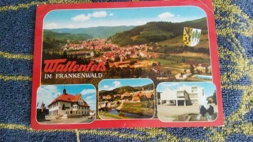 kaart wallenfels im frankenwald duitsland, Ophalen of Verzenden, 1980 tot heden, Gelopen, Duitsland