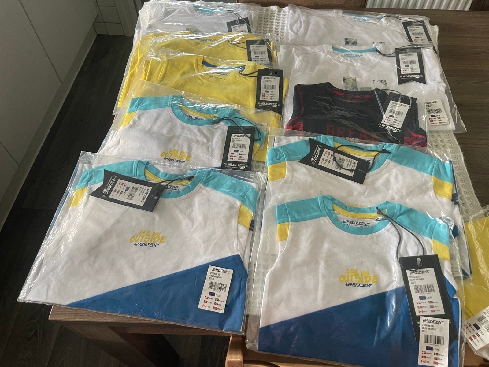 Partij kinderkleding 4president nieuw! 135 st, Ophalen of Verzenden, Nieuw, Maat 110