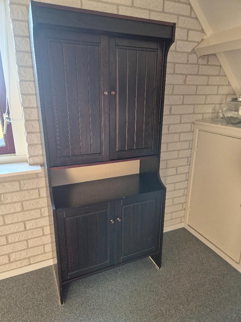 Twee jaren '70 buffet en voorrraadkasten, Ophalen, Gebruikt, Met deur(en), Brutalistisch