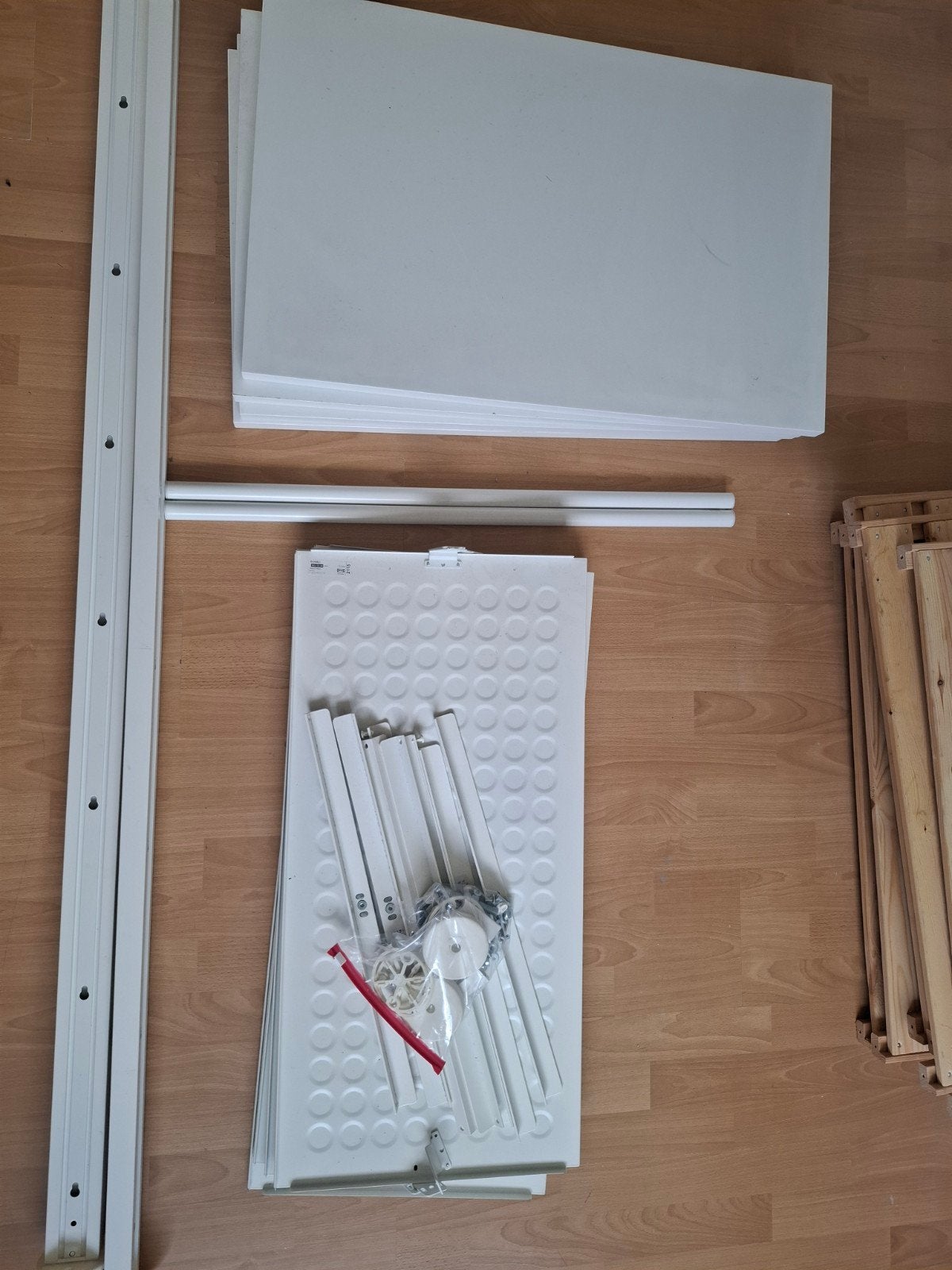 IKEA Elvarli kast onderdelen, Ophalen, Gebruikt, 200 cm of meer, Met plank(en)
