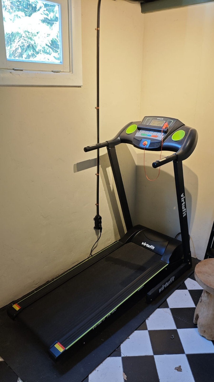 Virtufit TR-100 Loopband - zo goed als nieuw, incl vloermat, Ophalen, Zo goed als nieuw, Loopband