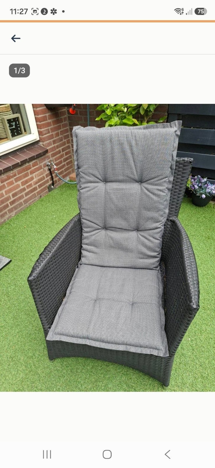 Tuinkussens of campingkussens voor campingstoelen., Tuin en Terras, Ophalen