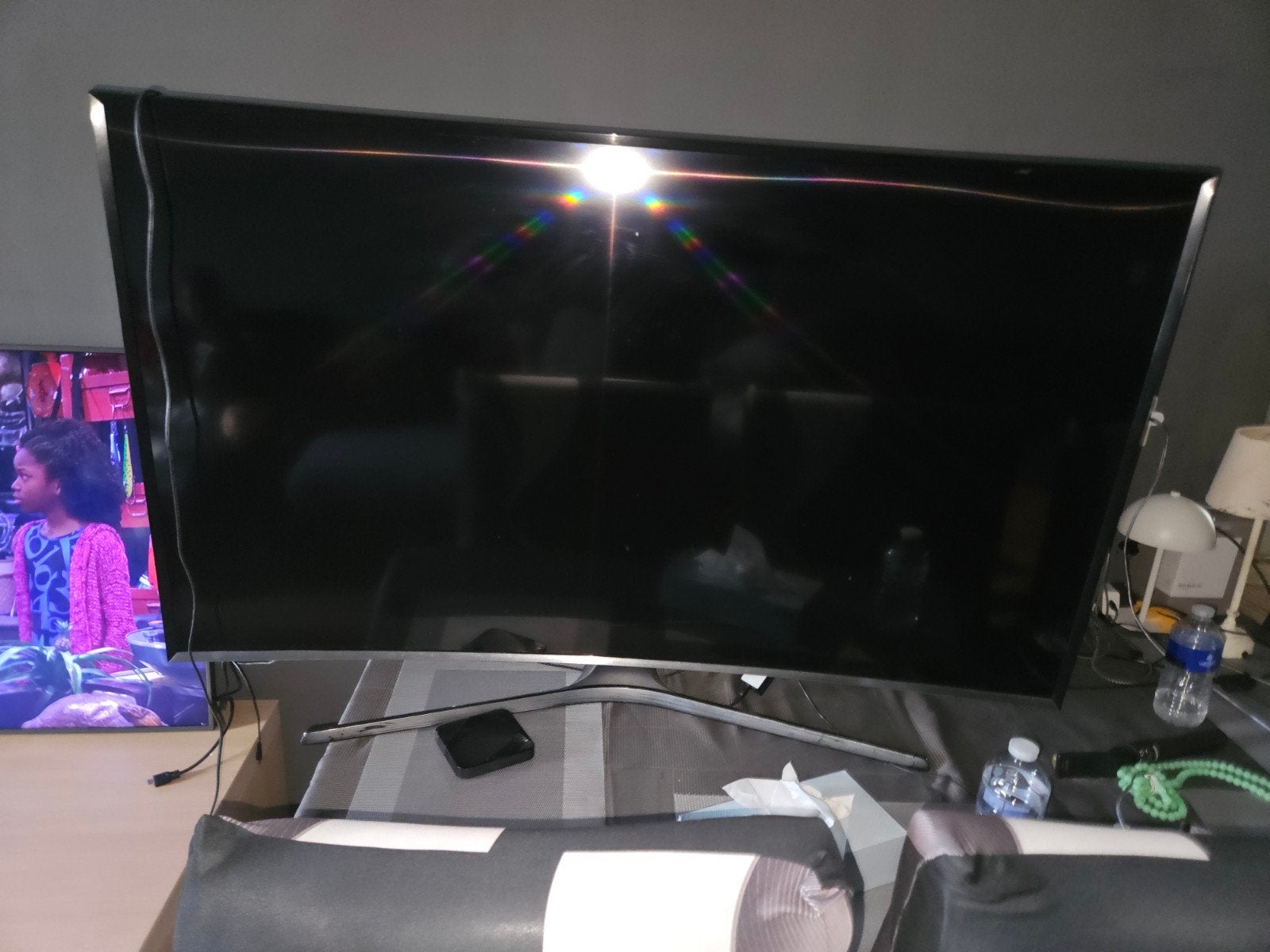 55 inches televisie Samsung work perfect, Ophalen, 100 cm of meer, 50 Hz, Overige merken