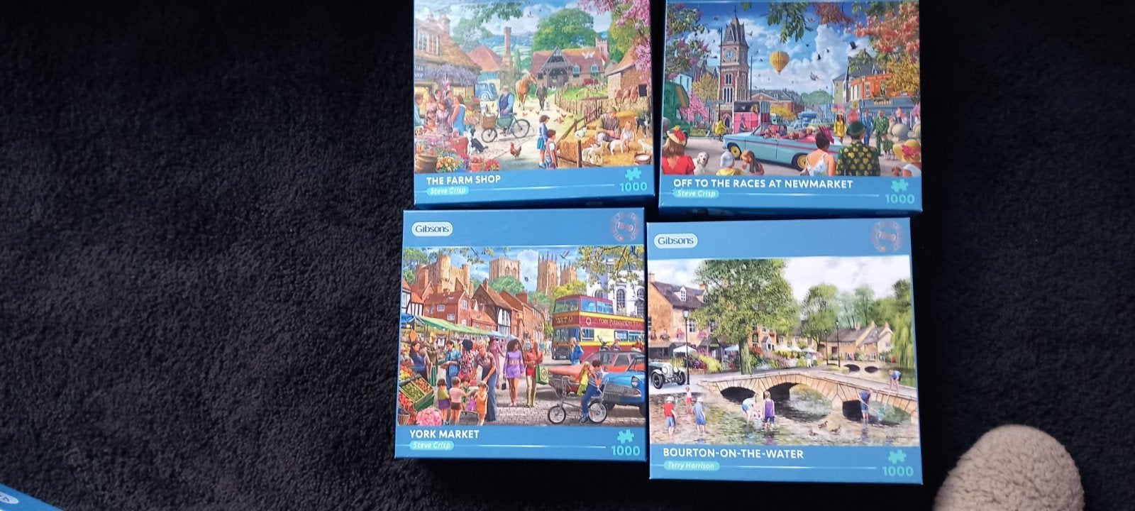 legpuzzels 1000 stukjes., Ophalen, 500 t/m 1500 stukjes, Zo goed als nieuw