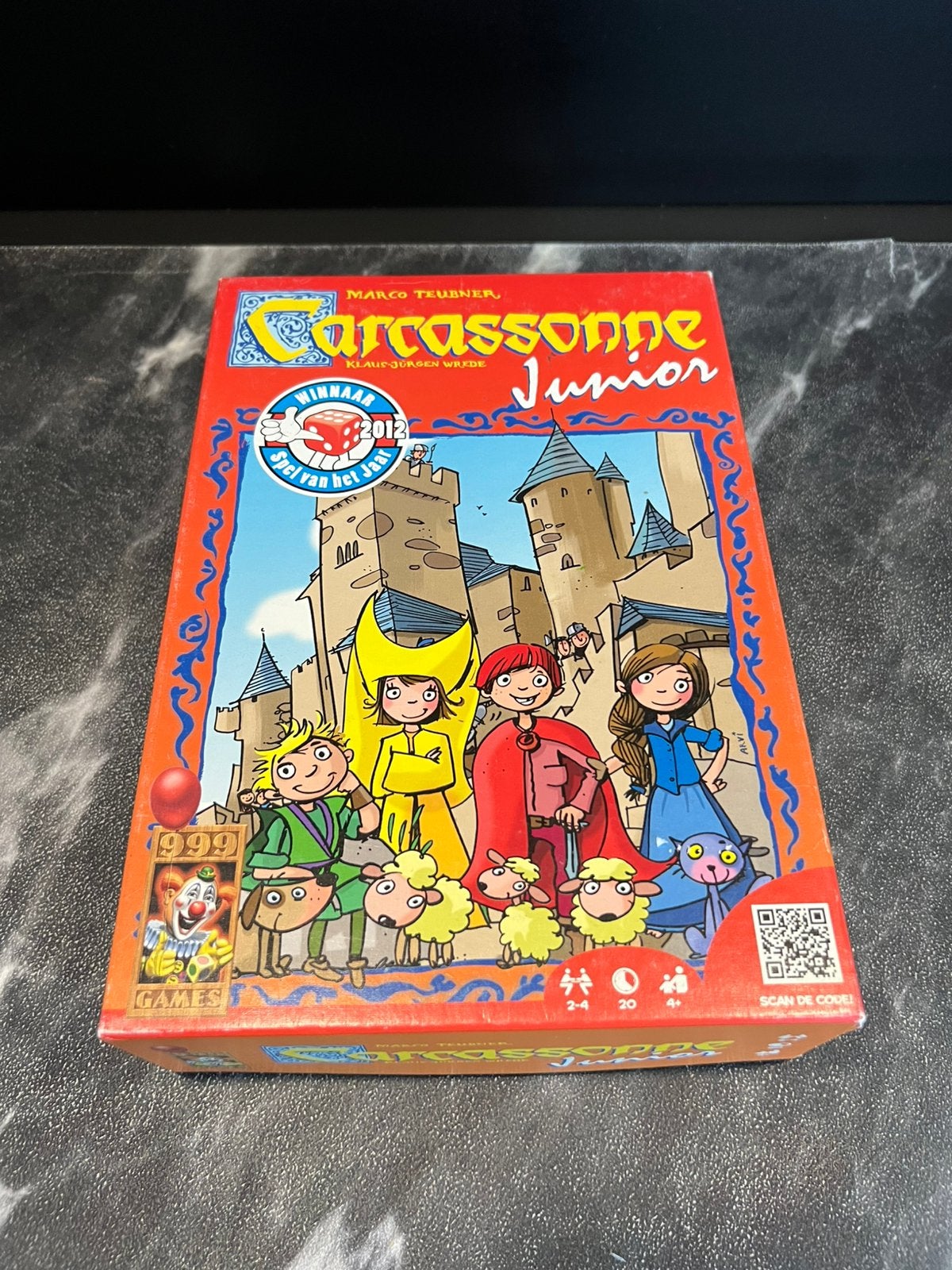 999 games Carcasonne Junior, Ophalen of Verzenden, Zo goed als nieuw