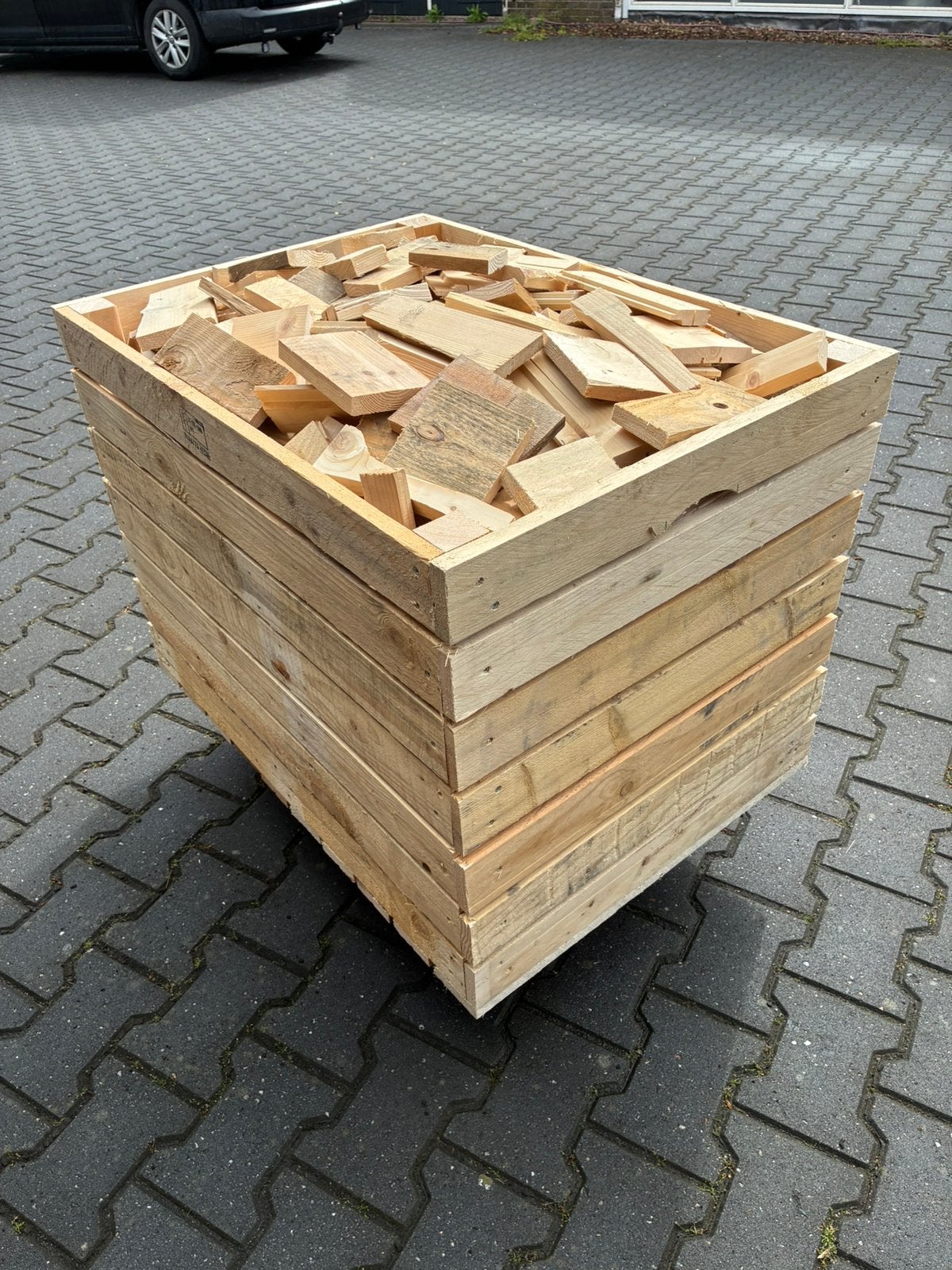 Aanmaakhout inclusief kist, Minder dan 3 m³, Ophalen