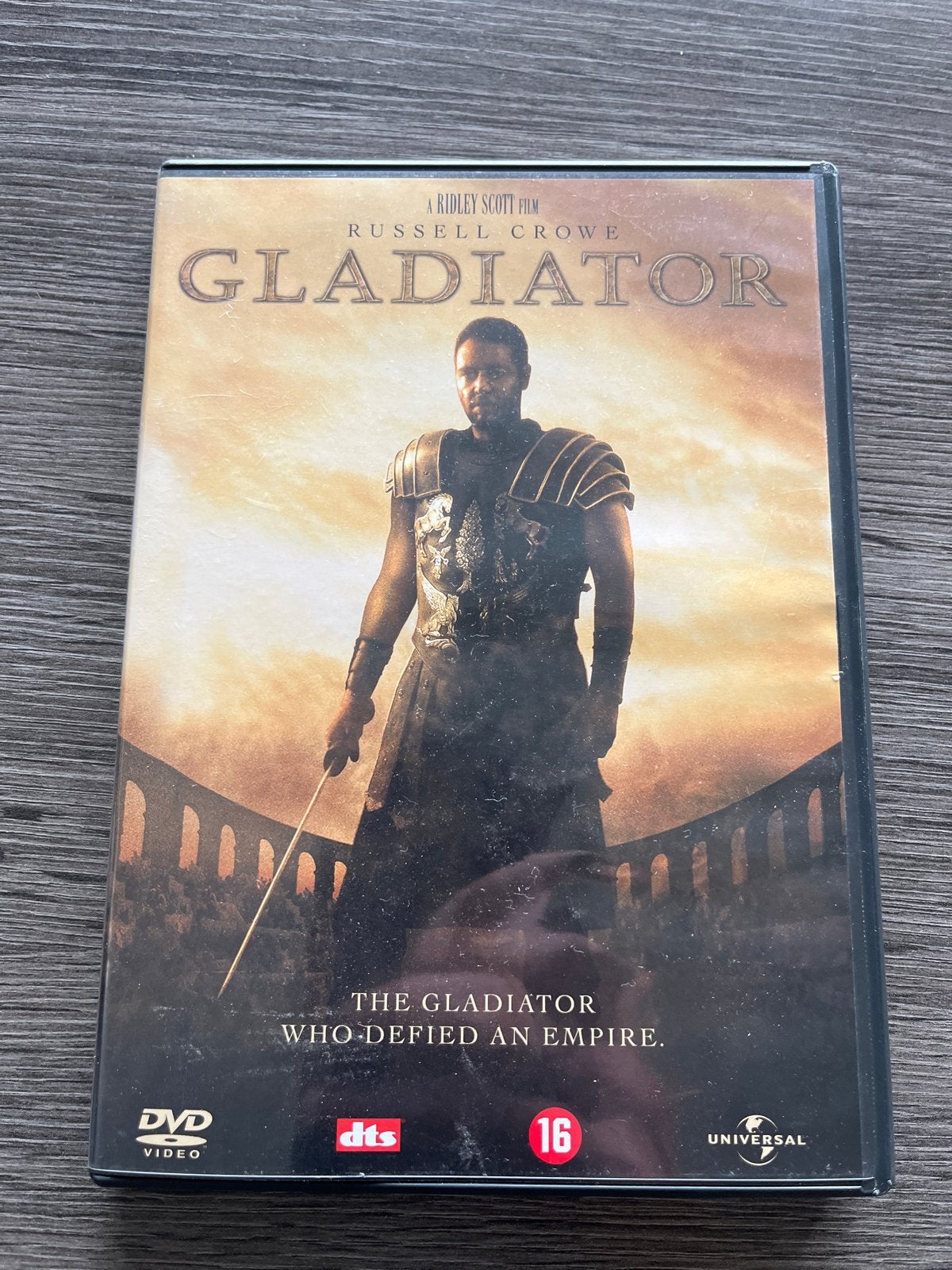 Gladiator DVD - Epische historische actiefilm, Vanaf 16 jaar, Nederlands, Ophalen of Verzenden, Historisch