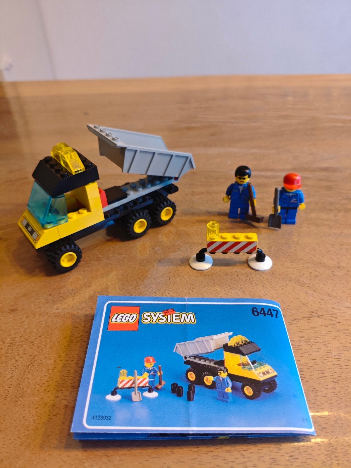 Lego 6447 Dumper truck compleet met boekje, City, Lego, Ophalen of Verzenden, Zo goed als nieuw