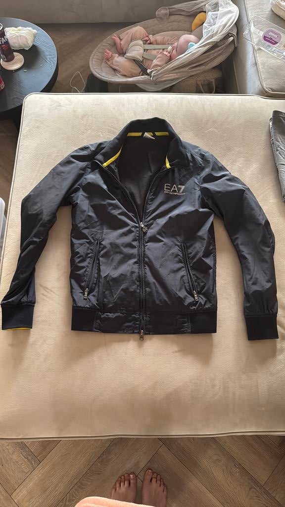 Jacket, Kleding | Heren, Ophalen of Verzenden, Zo goed als nieuw, Maat 46 (S) of kleiner, Blauw