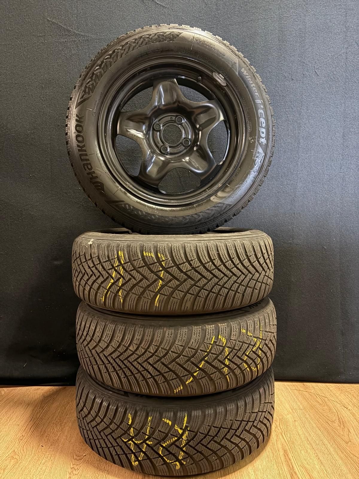 Velgenset Dacia Sandero 2019 + Hankook Winterbanden!, Ophalen, Gebruikt, -, -