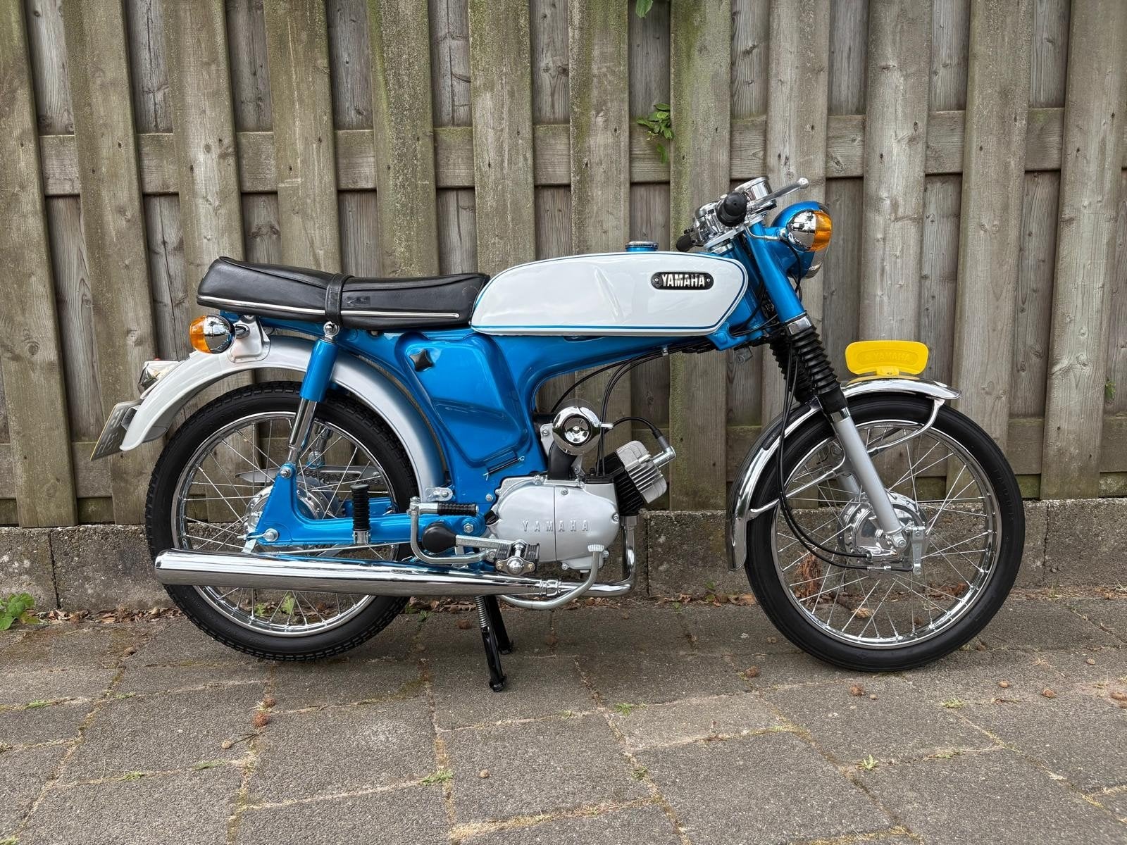 Yamaha FS1 1969/70, Fietsen en Brommers, Brommers | Oldtimers, Maximaal 45 km/u, Yamaha, Ophalen of Verzenden, 4 versnellingen