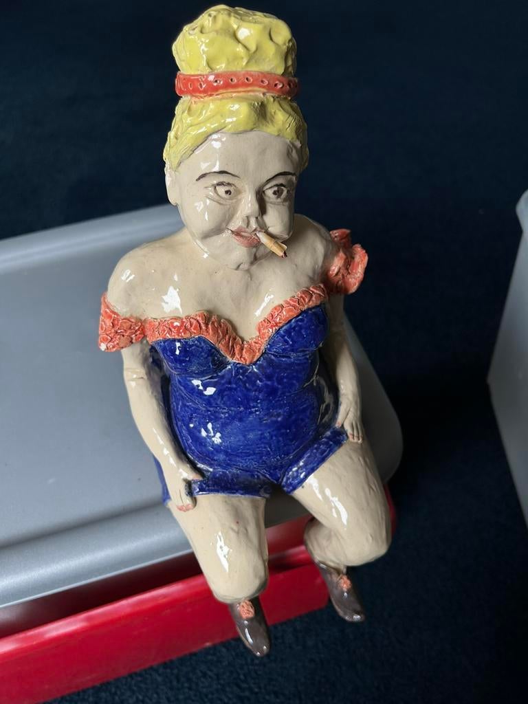 Dikke vrouw prijs -15 euro, Ophalen of Verzenden, Zo goed als nieuw, Mens