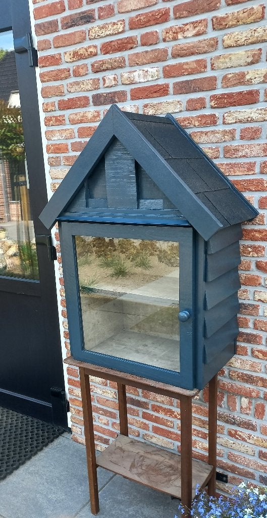Deelkast - verkoopkast - boekenkast - weggeefkast - Nieuw, Ophalen, Met deur(en), Nieuw, 50 tot 100 cm