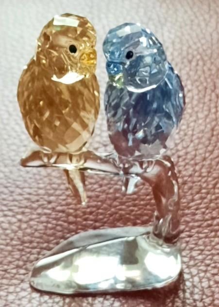 Swarovski parkieten zonder doos, Ophalen of Verzenden, Zo goed als nieuw, Figuurtje