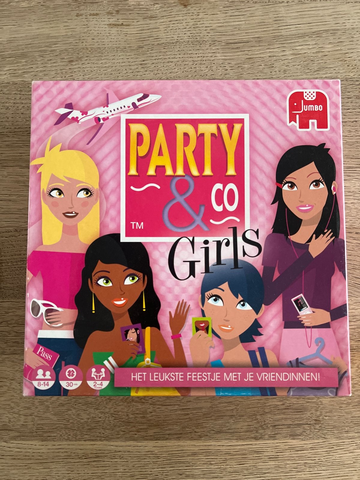 Party & Co Girls Bordspel - Het leukste feestje!, Drie of vier spelers, Ophalen, Zo goed als nieuw