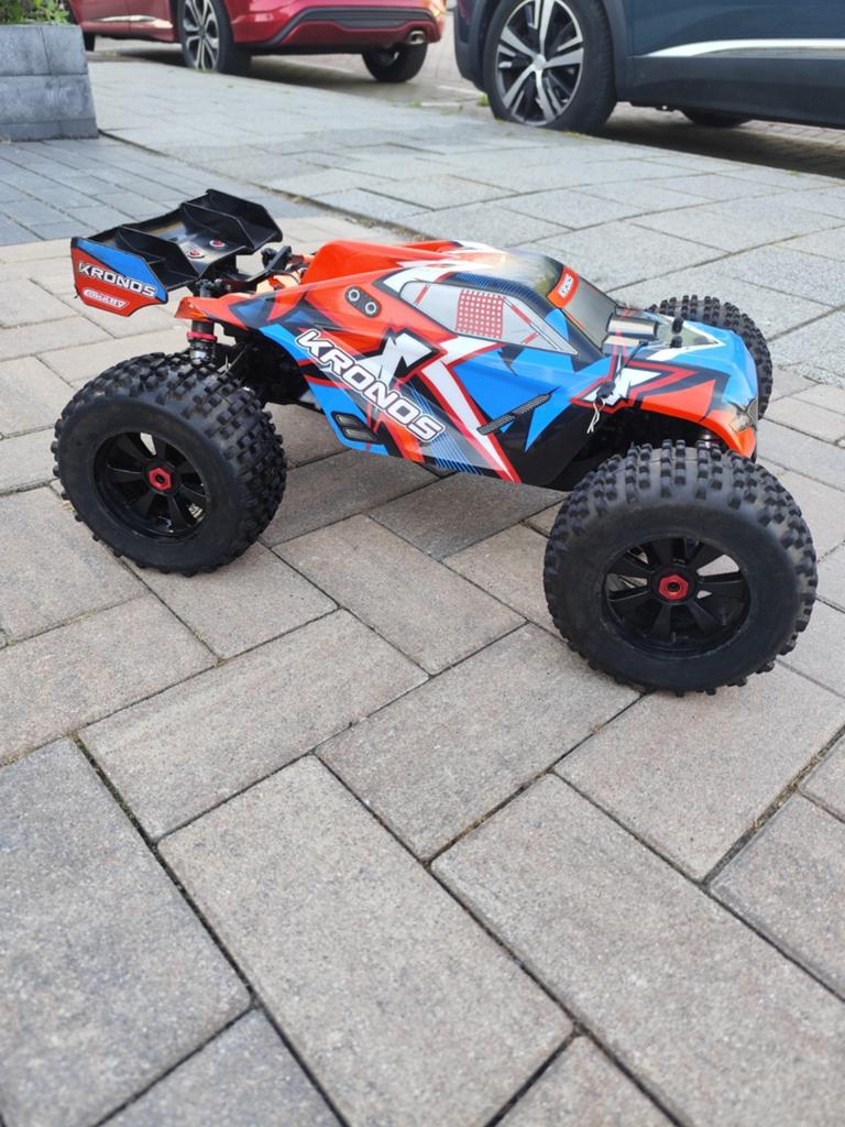 Corally Kronos 6s 1/8  -  Ruilen, Ophalen, Zo goed als nieuw, Auto offroad