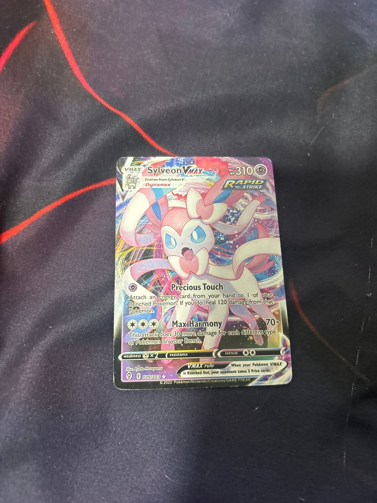 Pokémon VMAX & EX Kaarten: Sylveon, Gyarados, Gardevoir, Fri, Ophalen, Zo goed als nieuw, Meerdere kaarten, Foil