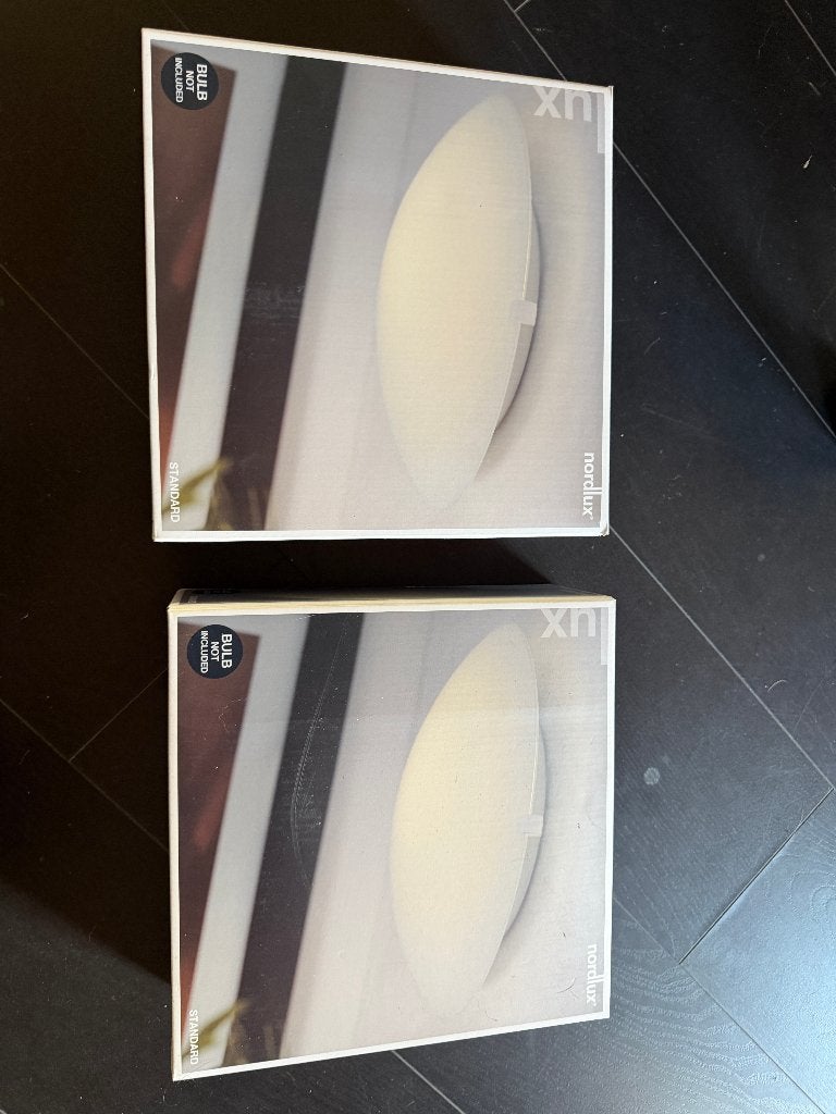 Two ceiling lamps brand new, Ophalen, Nieuw