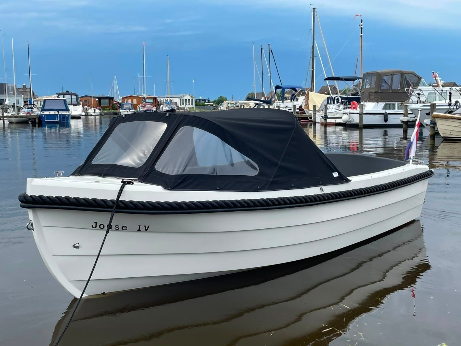 4family de luxe remus 495 met suzuki 20pk 4takt tilt, Watersport en Boten, Sloepen, -, Zo goed als nieuw, -, -