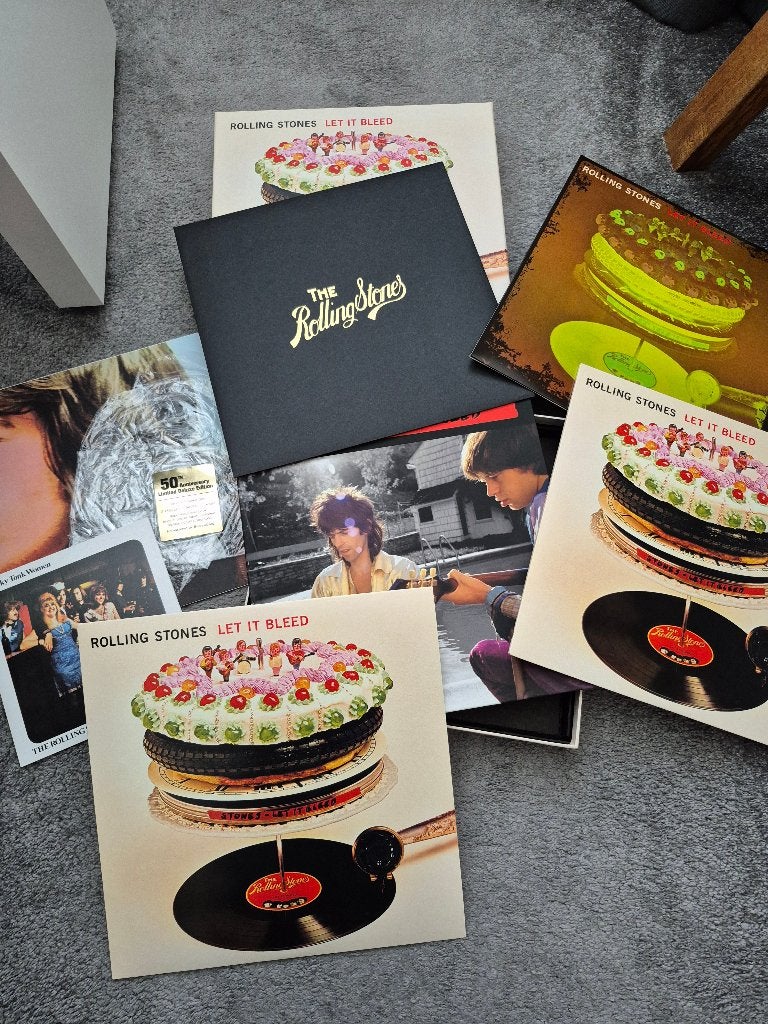 Rolling Stones-Let it Bleed 50th anniv. Limited Edition box, Boxset, Ophalen of Verzenden, 12 inch, Inclusief poster