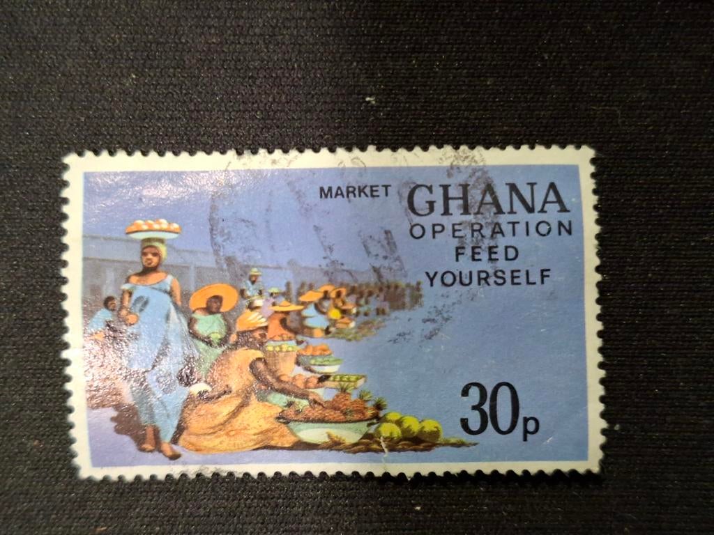 Ghana, Ophalen of Verzenden, Overige landen, Gestempeld