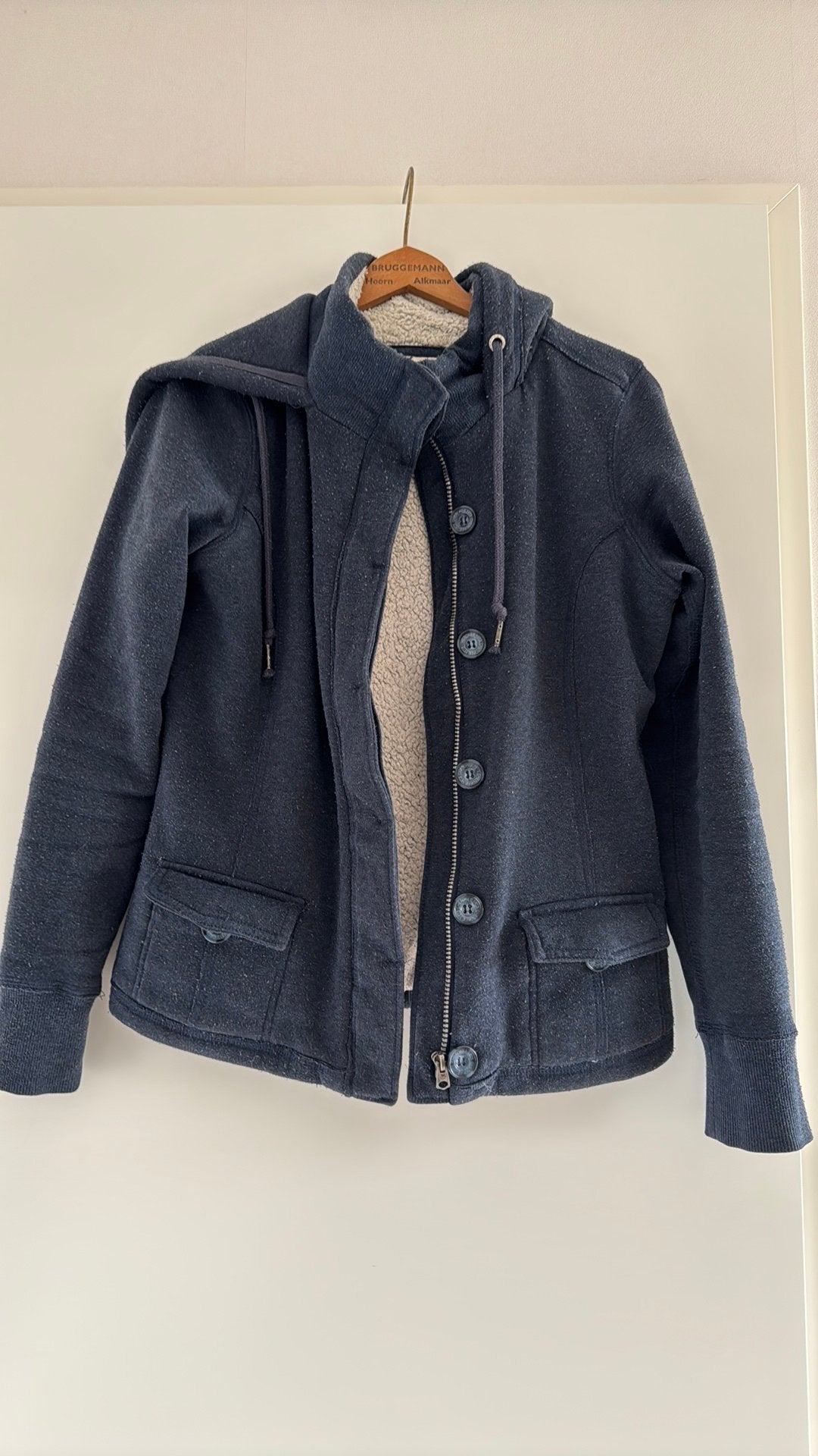 Dik blauw vest | Maat M, Ophalen of Verzenden, Gedragen, Maat 38/40 (M), Blauw